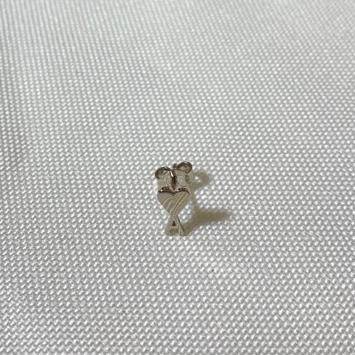 AMI PARIS アミパリス シルバー ピアス 片耳 シングル ハート AMI PARIS アミパリス シルバー ピアス 片耳 シングル ハート