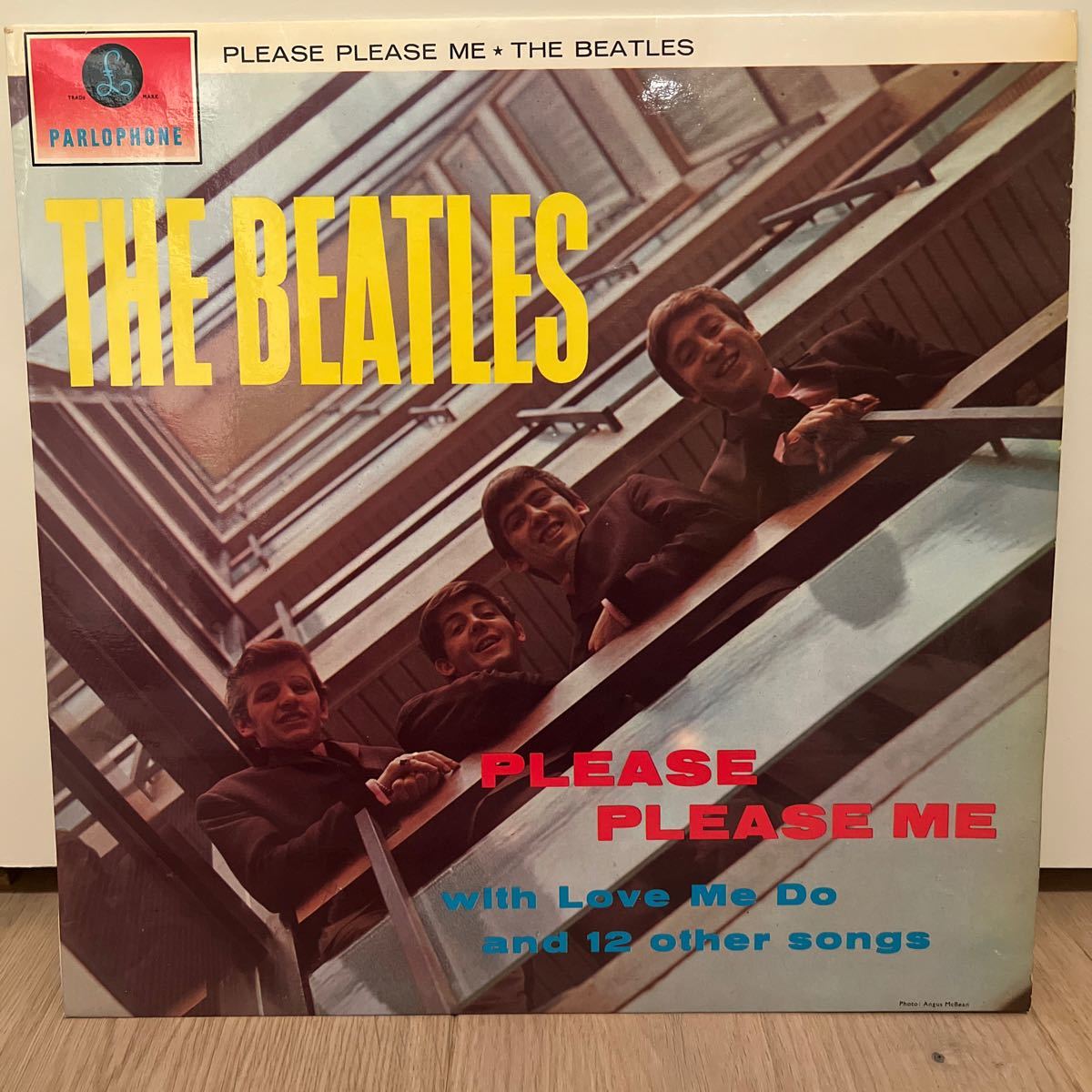 オランダ初期ステレオ盤 両面マト1 ビートルズ THE BEATLES PLEASE PLEASE ME LPレコードの画像1