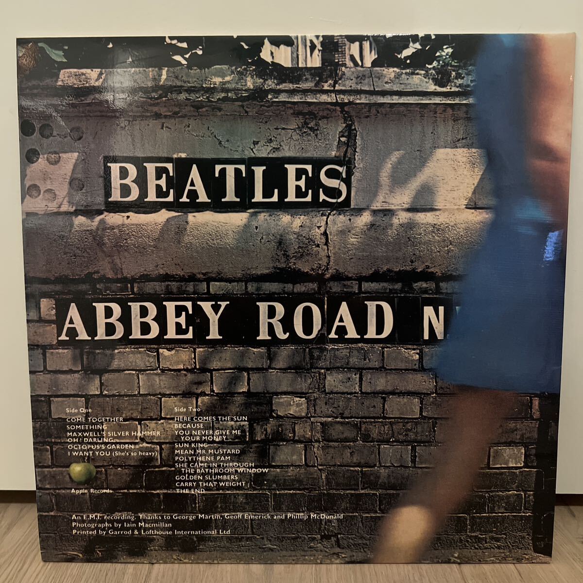 UKオリジナル3rd マト4,3 The BEATLES ABBEY ROAD ビートルズ アビイ ロード LP レコード　_画像3