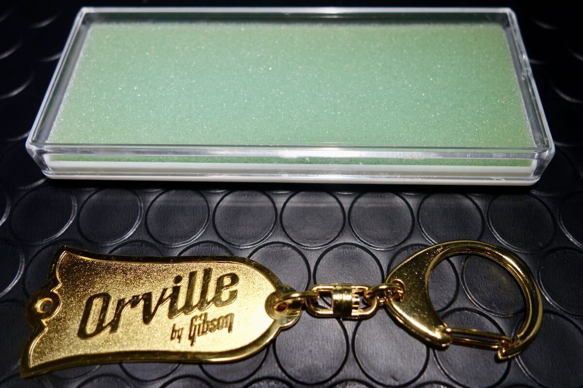 Orville by Gibson Bell Shaped Truss Rod Cover Key Chain Novelty Les paul オービル バイ ギブソン レスポール トラスロッドカバー_画像1