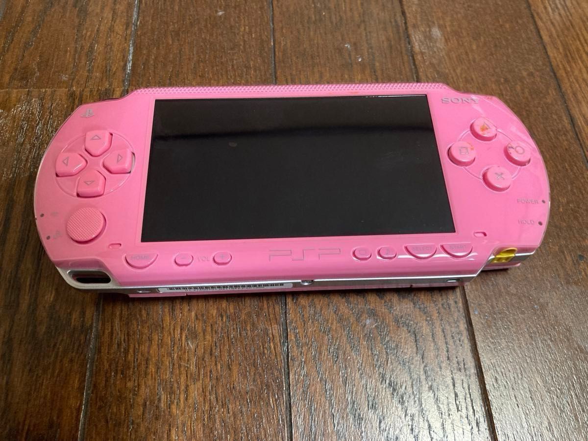 【ジャンク扱いで】プレイステーションポータブル　ピンク　PSP-1000 PK