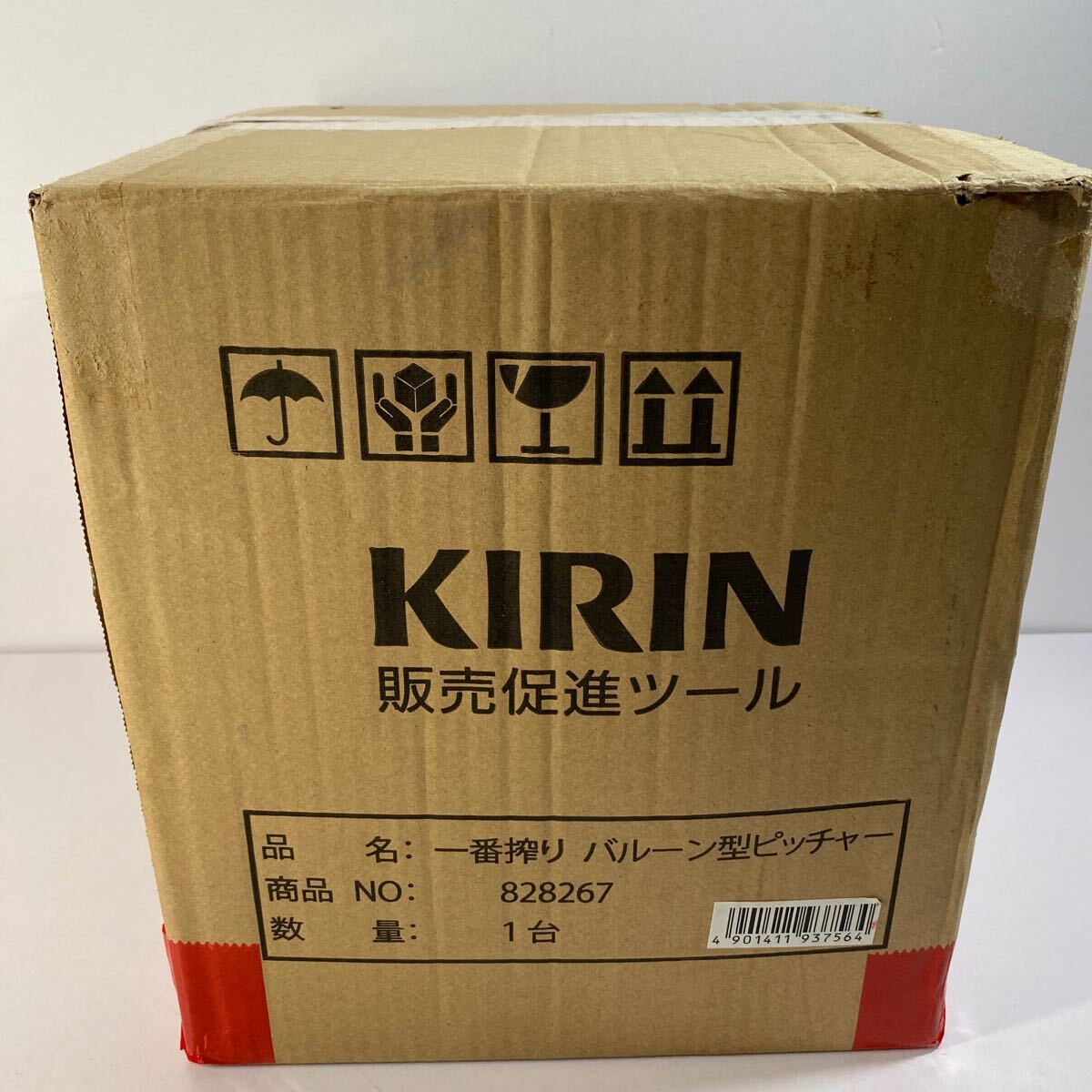 開封未使用品 キリン 一番搾り バルーン型ピッチャー 4L 非売品 レア KIRINの画像1