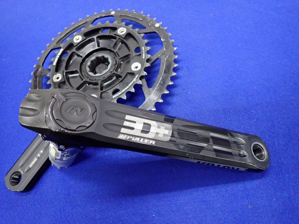 ★ROTOR ローター 3D IN POWER☆片足計測パワーメーター☆170mm真円チェーンリング50/34T★110 PCD ☆中古☆_画像4