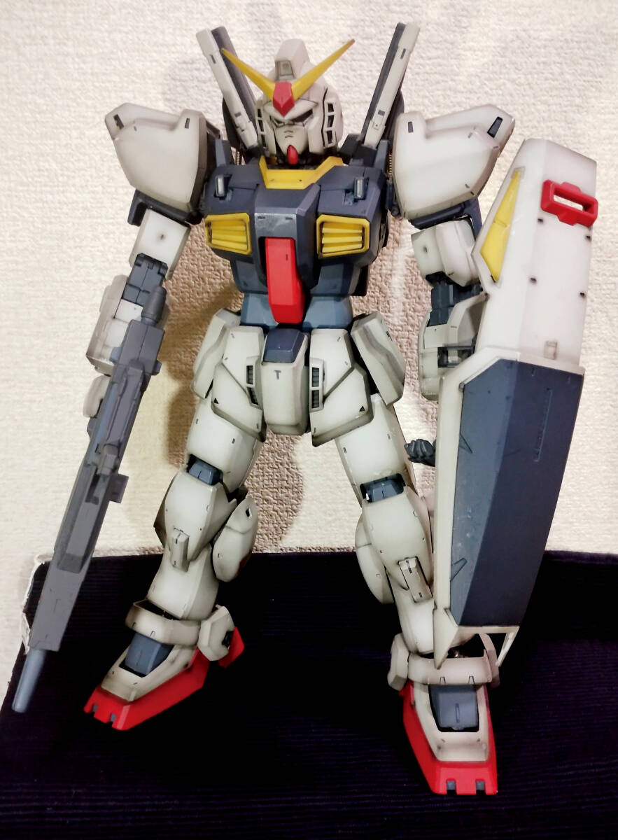 完成品 PG 1/60 ガンダムMK2 RX-178 ガンダムMk-II エゥーゴカラー 完成品収集_全高35cm。巨大です