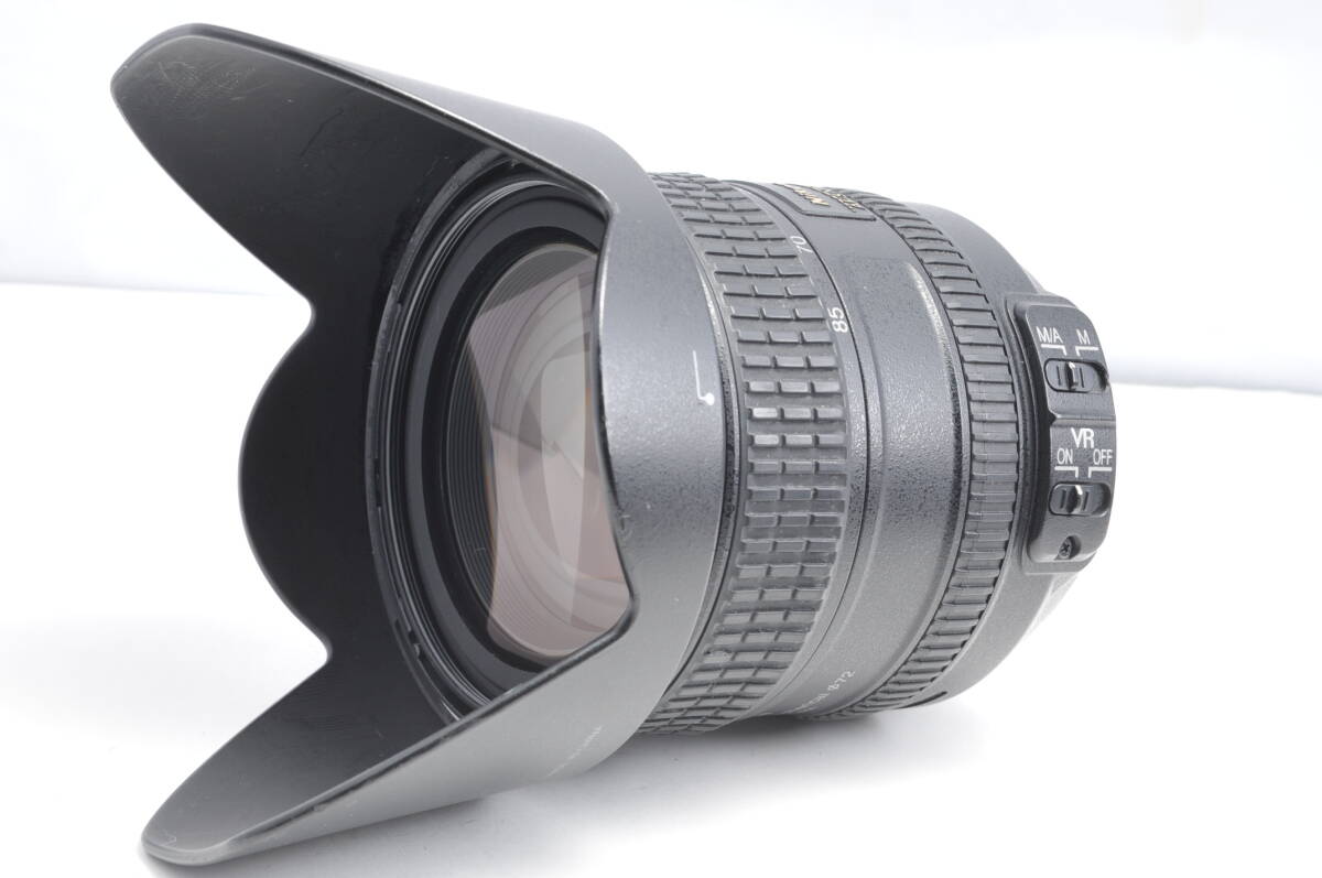 〓外観綺麗 フード付〓ニコン Nikon AF-S 24-85mm F3.5-4.5G ED VR