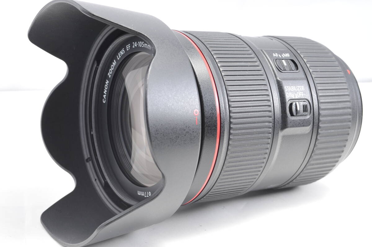 〓非常に綺麗 フード付〓キャノン Canon EF 24-105mm F4 L IS Ⅱ USMの画像2
