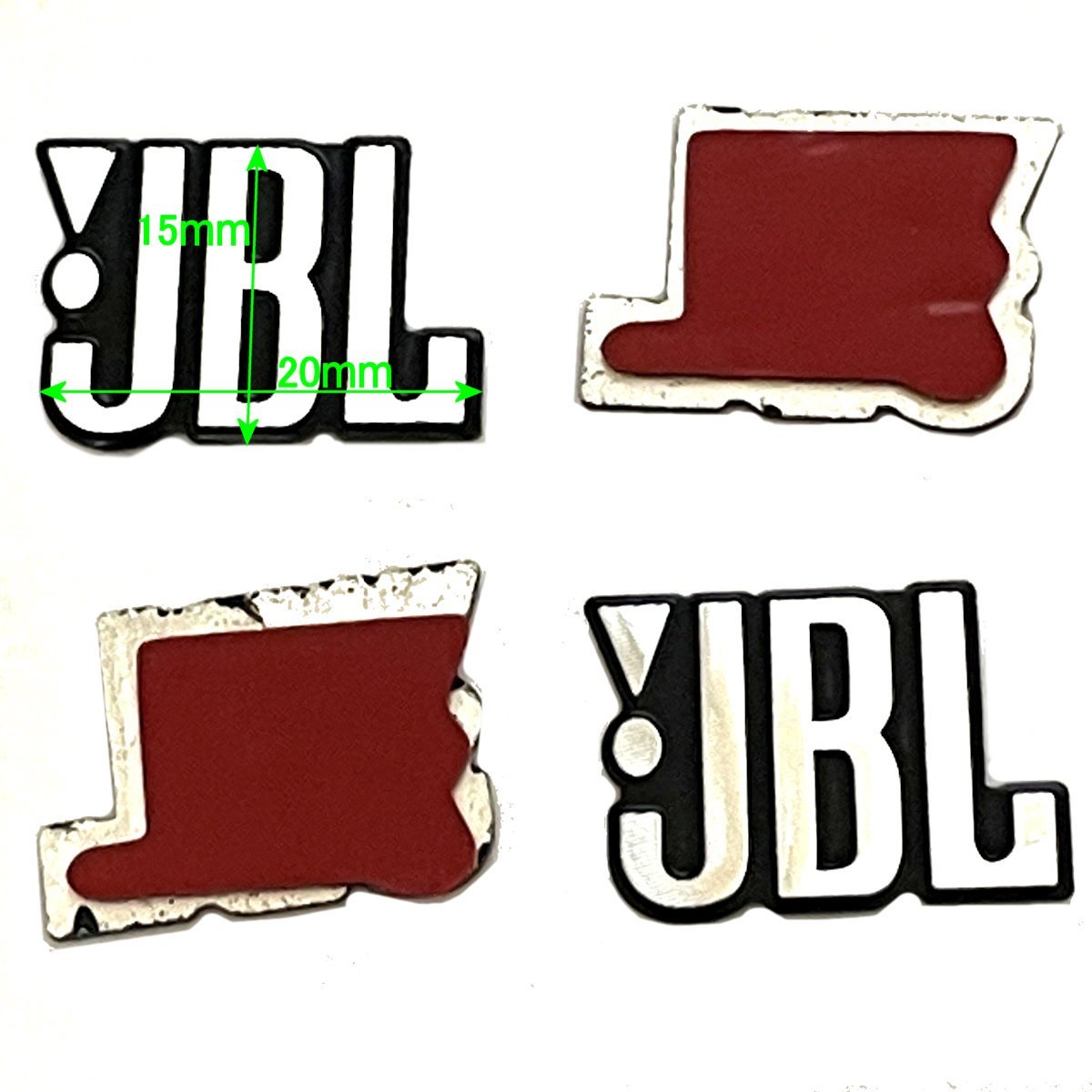 JBL スピーカー用エンブレム クローム (4個セット)の画像2