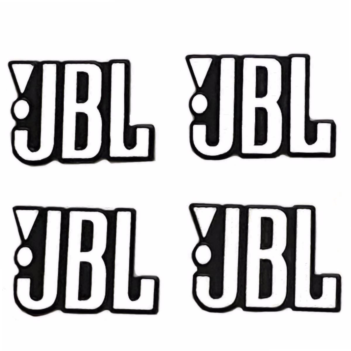 JBL スピーカー用エンブレム クローム (4個セット)の画像1