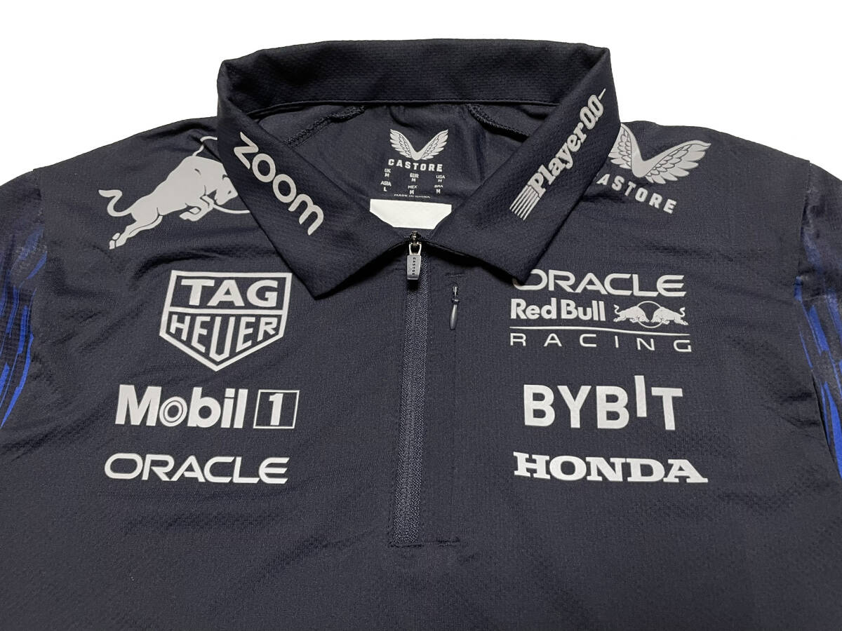  Red Bull 2023las Vegas GP supplied goods polo-shirt M not for sale feru start  pen Perez Honda F1 CASTORE