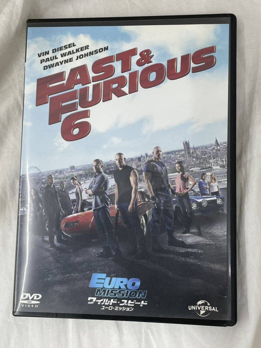 ワイルド・スピード ユーロ・ミッション EURO MISSION FAST FURIOUS DVD _画像1