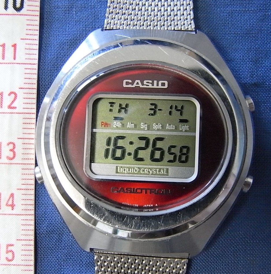 Yahoo!オークション - 動作品 CASIO カシオ CASIOTRON カシオ Yahoo!オークション - 動作品 CASIO カシオ CASIOTRON カシオ