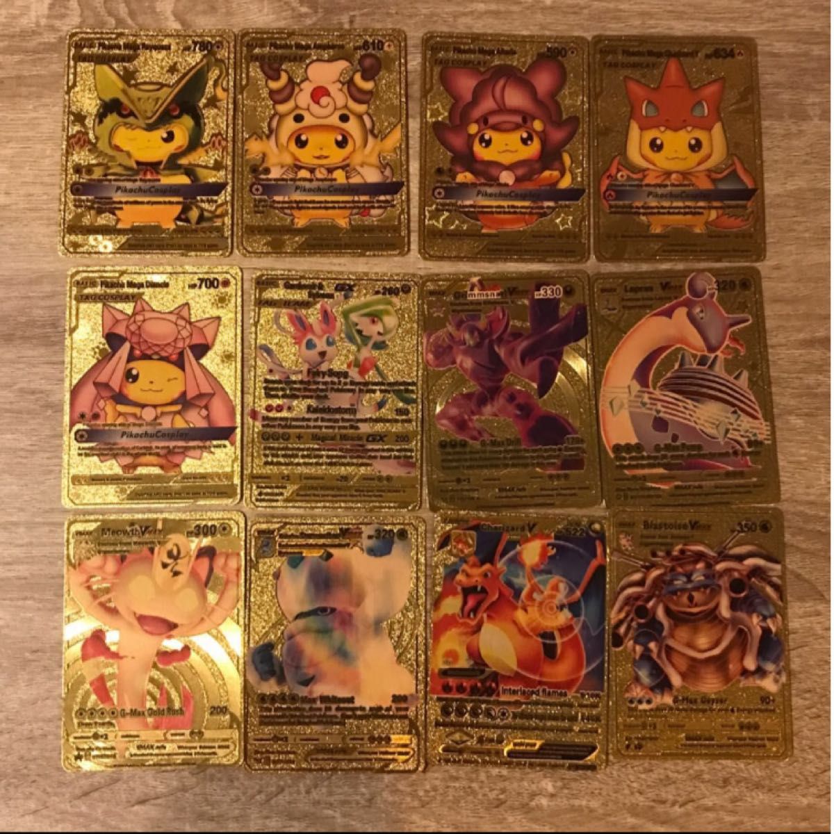 ポケモンカード ゴールドカード 海外版 リザードン ピカチュウ ポケモンカード ゴールドカード 海外版 リザードン ピカチュウ