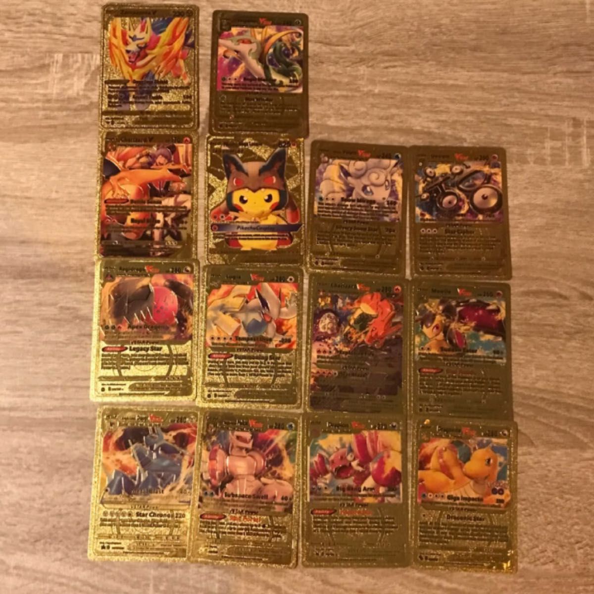 ポケモンカード ゴールドカード 海外版 リザードン ピカチュウ ポケモンカード ゴールドカード 海外版 リザードン ピカチュウ