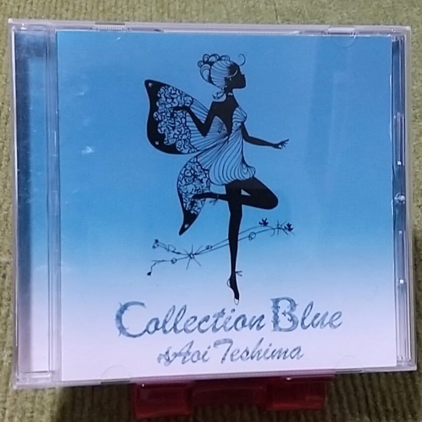 【名盤！】手嶌葵 Collection Blue CDアルバム 光 エレファン テルーの唄 虹 流星 The Rose _画像1