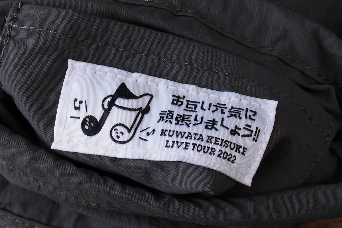 Kuwata Keisuke Live Tour 2022 mulberry rice field .. small size shoulder bag [ mutual origin .. let's work hard ] shoulder pouch sakoshu