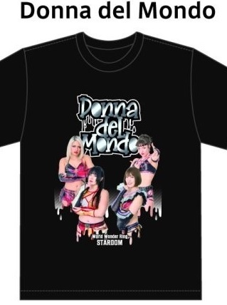 STARDOM スターダム Donna del Mondo ドンナ デル モンド Tシャツ SIZE:L 未開封品の画像6