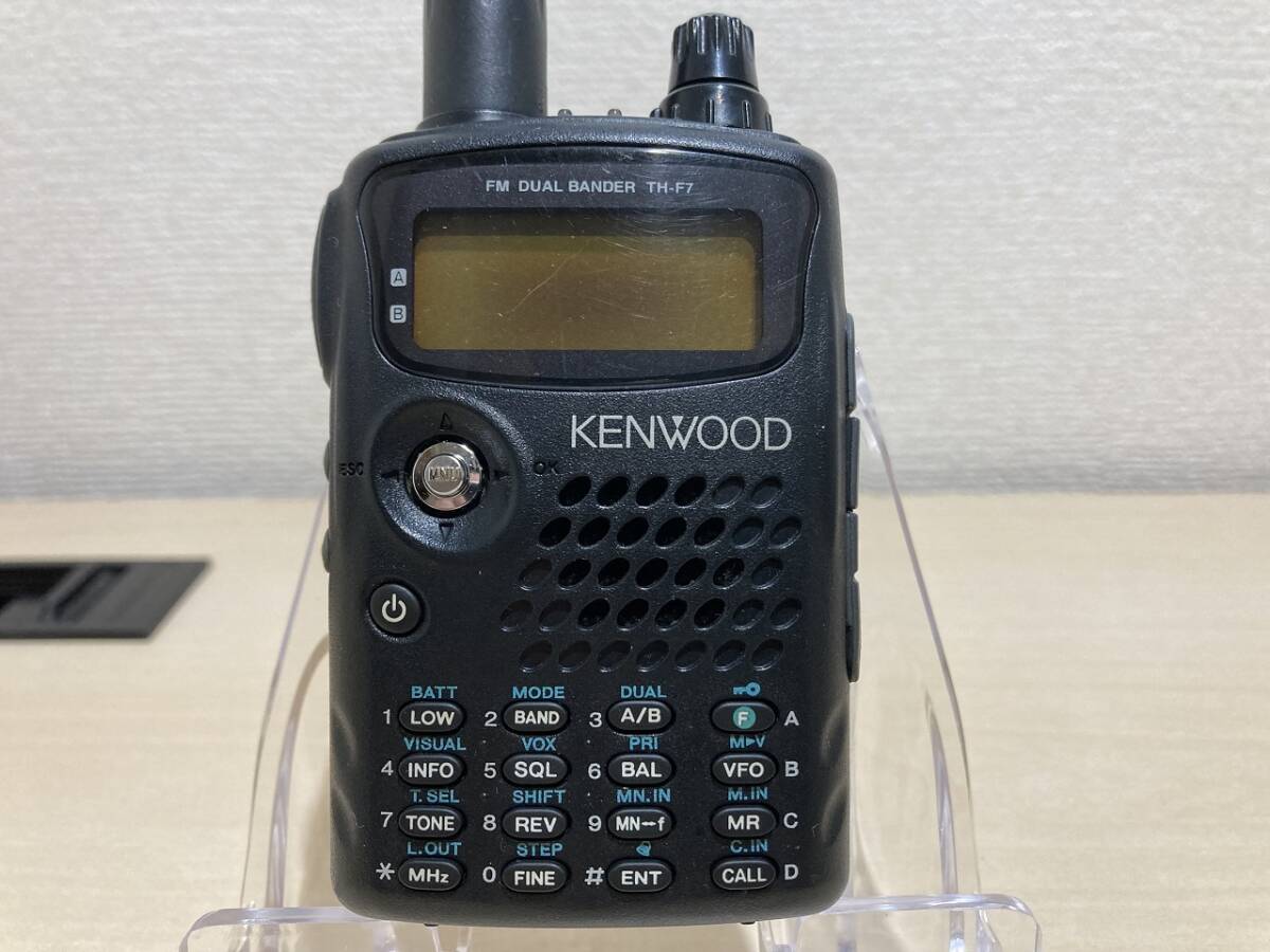 *KENWOOD TH-F7 двойной частота FM приемопередатчик Kenwood работоспособность не проверялась б/у запасной / на разборку!!