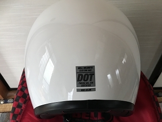 BELL CUSTOM 500 GLOSS WHITE ベル カスタム500 ジェットヘルメット グロスホワイト/XL 2022年製造 輸入品_画像4