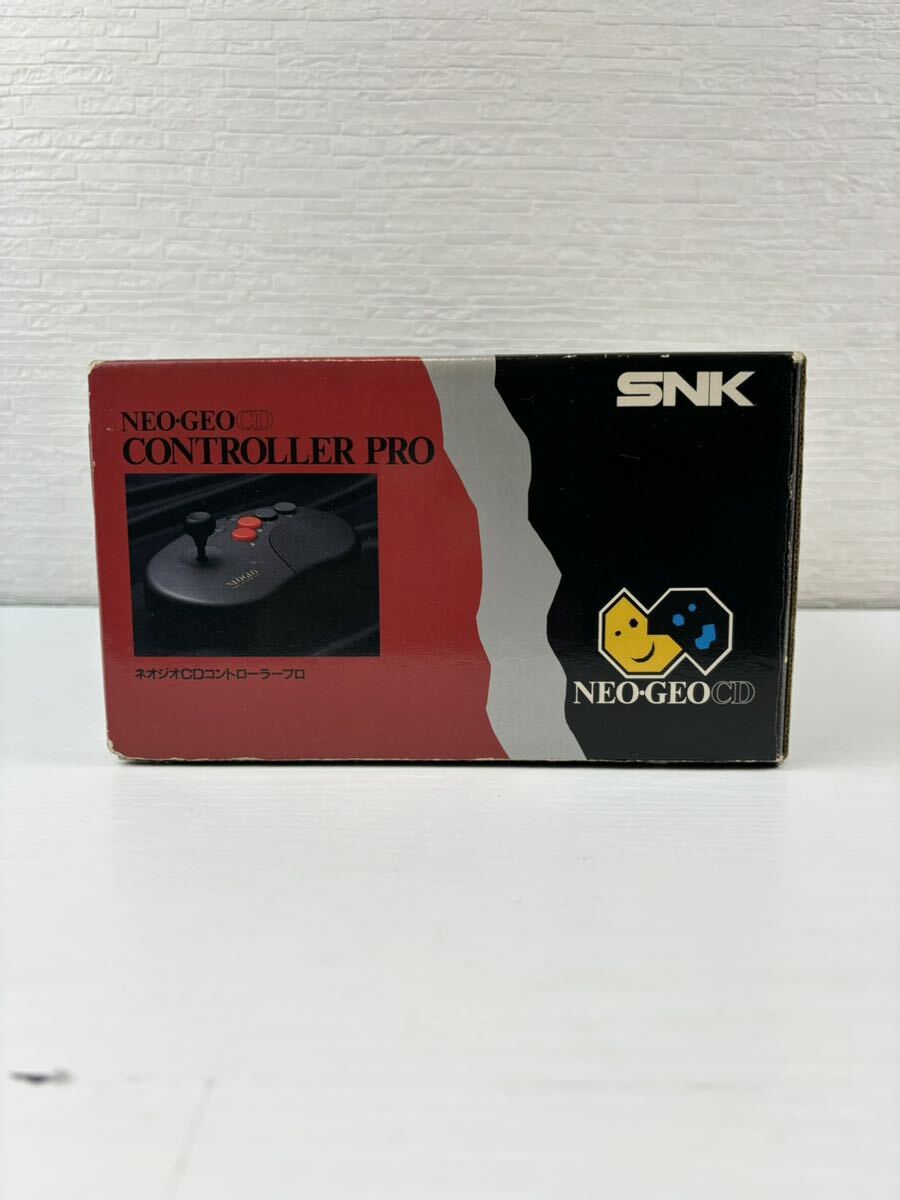 1円〜 ネオジオCDコントローラープロ NEOGEO CD CONTROLLER PRO SNK メガドライブ PCエンジン 箱　本体 動作未確認_画像6