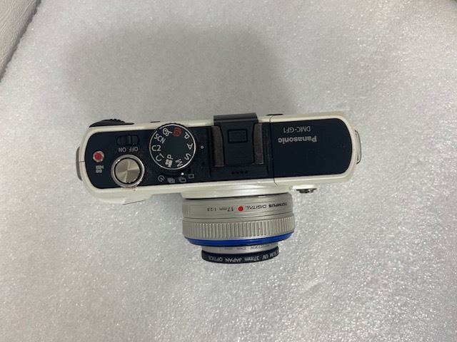 Panasonic パナソニック Digital camera デジタルカメラ LUMIX GF1 DCM-GF1 OLYMPUS オリンパス DIGITAL 17mm Lens レンズ シャッターOKの画像3