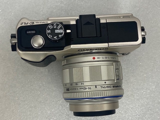 OLYMPUS オリンパス Digital camera デジタルカメラ PEN E-PL2 と EP-1 本体２台セット オリンパス DIGITAL 14-42mm レンズ シャッターOK_画像4
