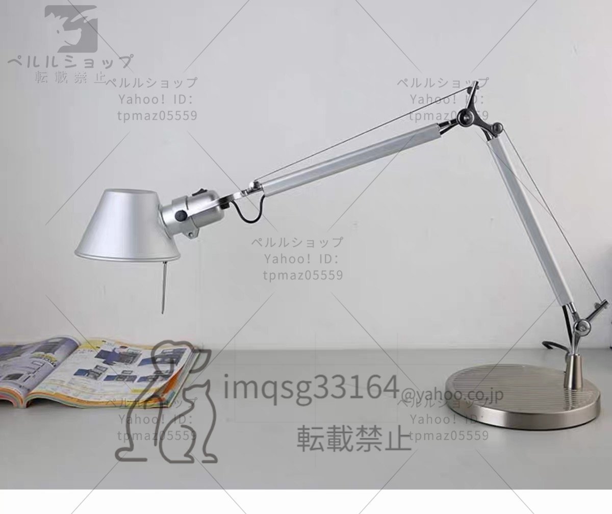 い インダストリアル 電気 スタンド デスク ランプ 照明 工業系の画像1