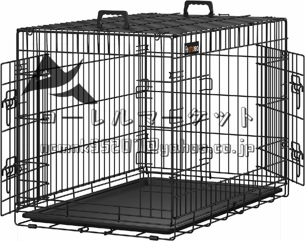  pet cage 92.5x57.5x64cm dog cage pet house . entering .2. interior out combined use folding possible 