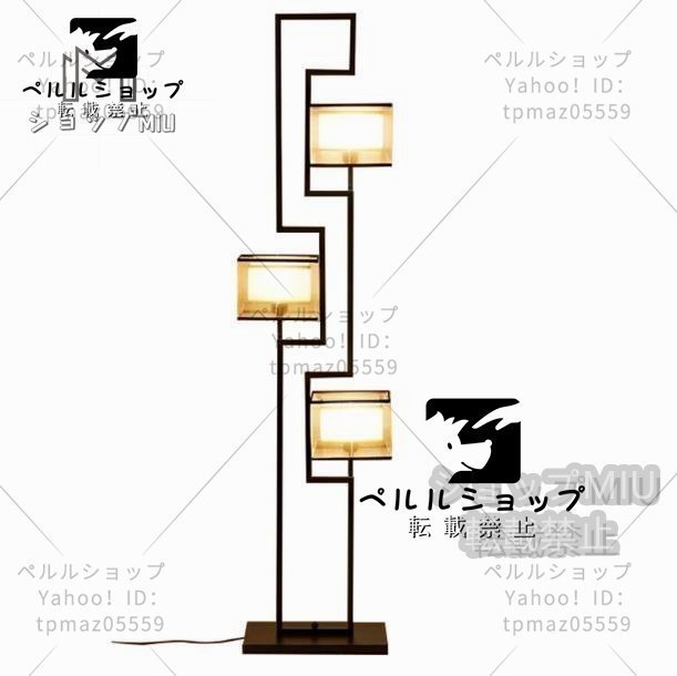 ヴィンテージ フロアスタンド スタンドライト 3灯 垂直スタンドランプ フロアライト 照明器具 間接照明_画像4