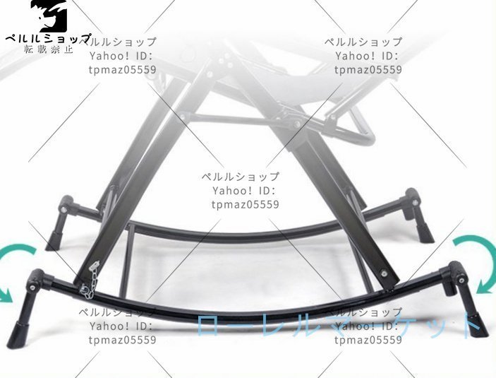 ロッキングチェア リクライニングチェア お昼寝 椅子 リラックスチェア 折りたたみ 成人 お年寄り_画像2