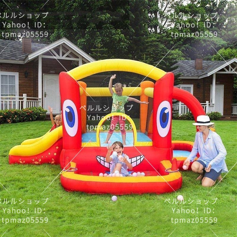 [. for / ventilator attaching ] air playground equipment van The i animal bouncer trampoline soft trampoline Jump van The i garden 