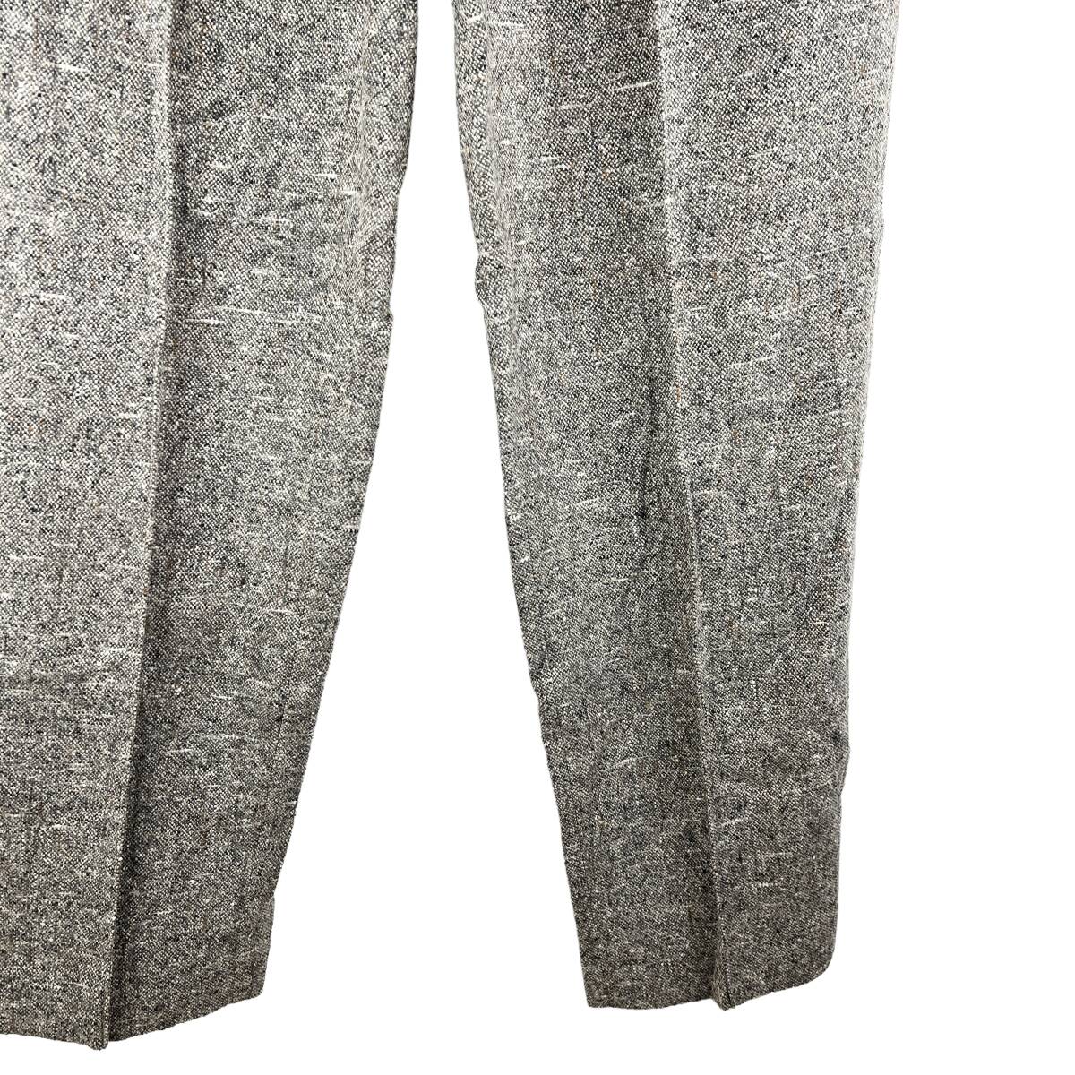 Dries Van Noten(ドリス ヴァン ノッテン) Casual Business Wool Cashmere Slacks Pants (brown)_画像4