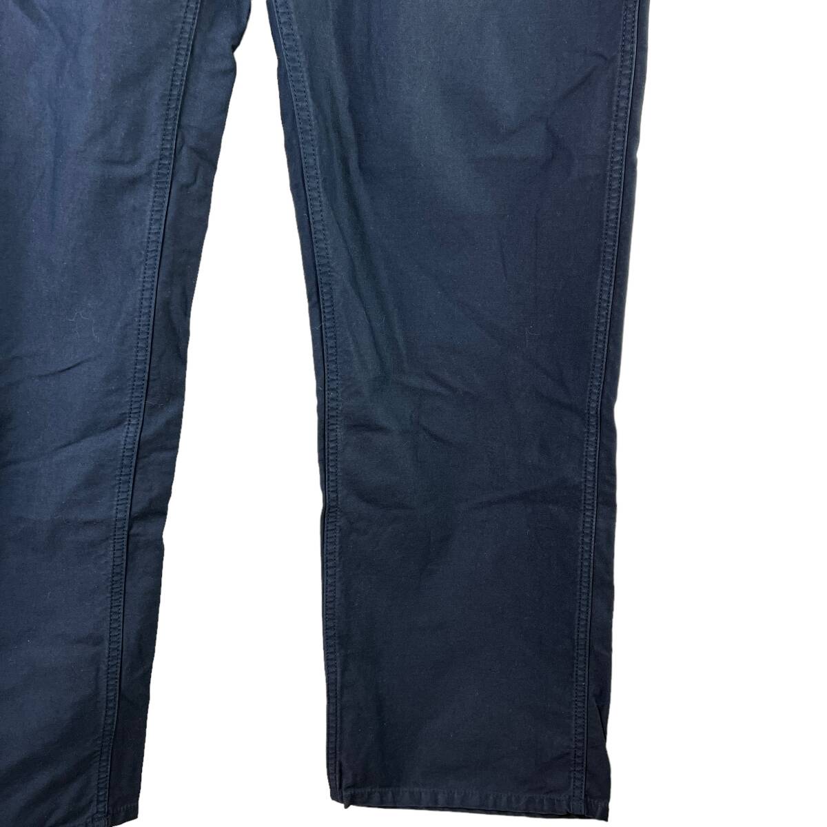 VISVIM(ビズビム) DRILL MIL Wide Pants (navy)