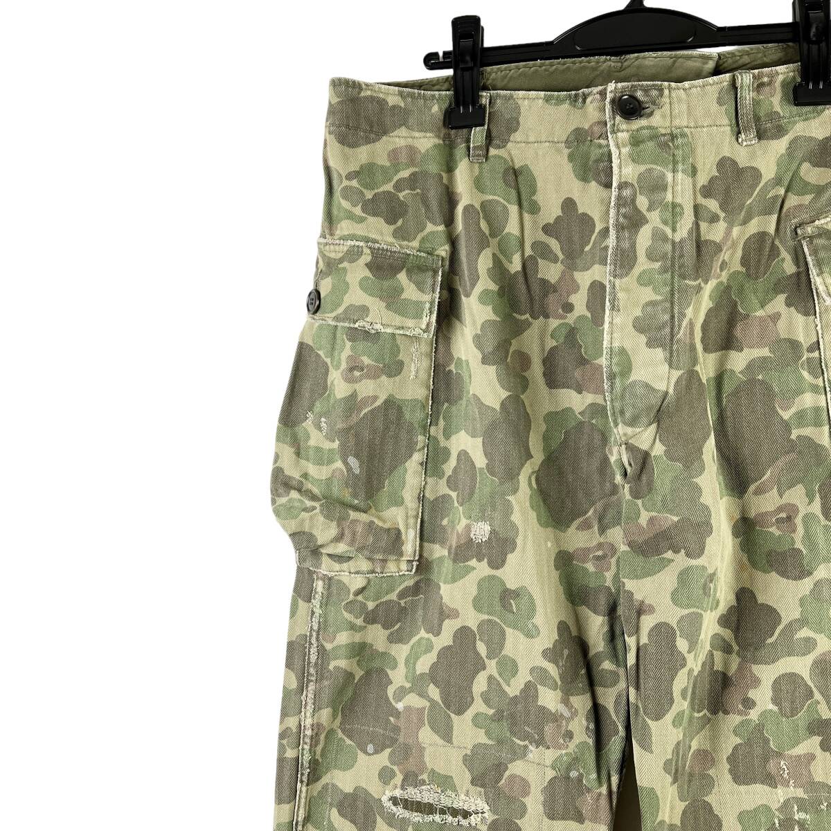 VISVIM(ビズビム) CAMO VETERANS CRASH F.I.L. Pocket Wide Pants (khaki)_画像2