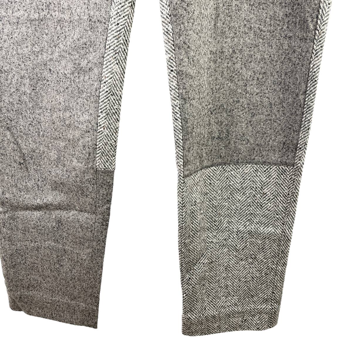 DEVEAUX(デヴォー) Wool Bigpatched Design Pants (grey)