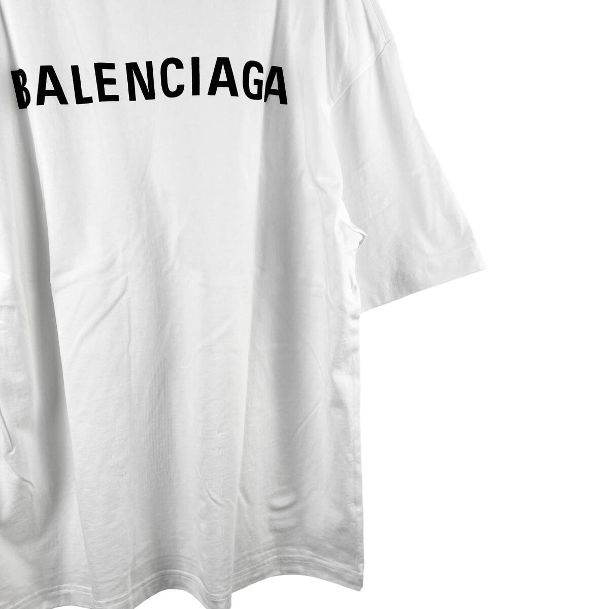 Balenciaga(バレンシアガ) Back Logo Shortsleeve T Shirt (white)