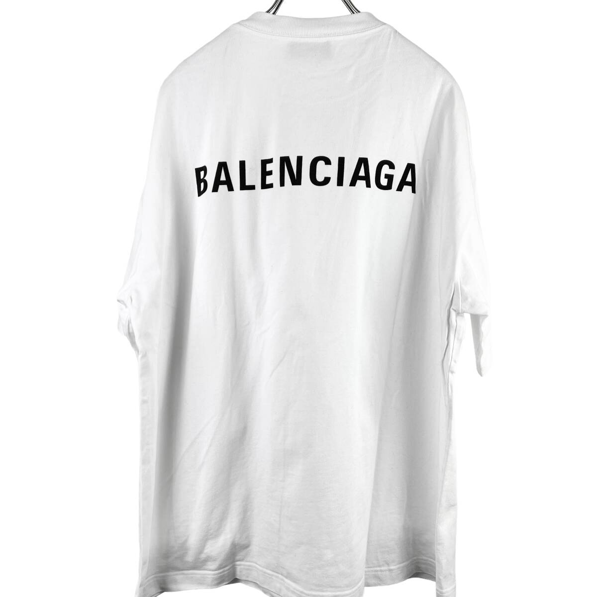 Balenciaga(バレンシアガ) Back Logo Shortsleeve T Shirt (white)
