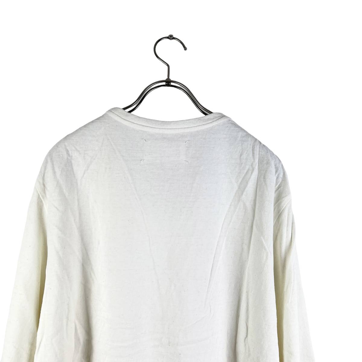 Maison Margiela (メゾン マルジェラ) Longsleevesleeve Vintage T Shirt (white)_画像6