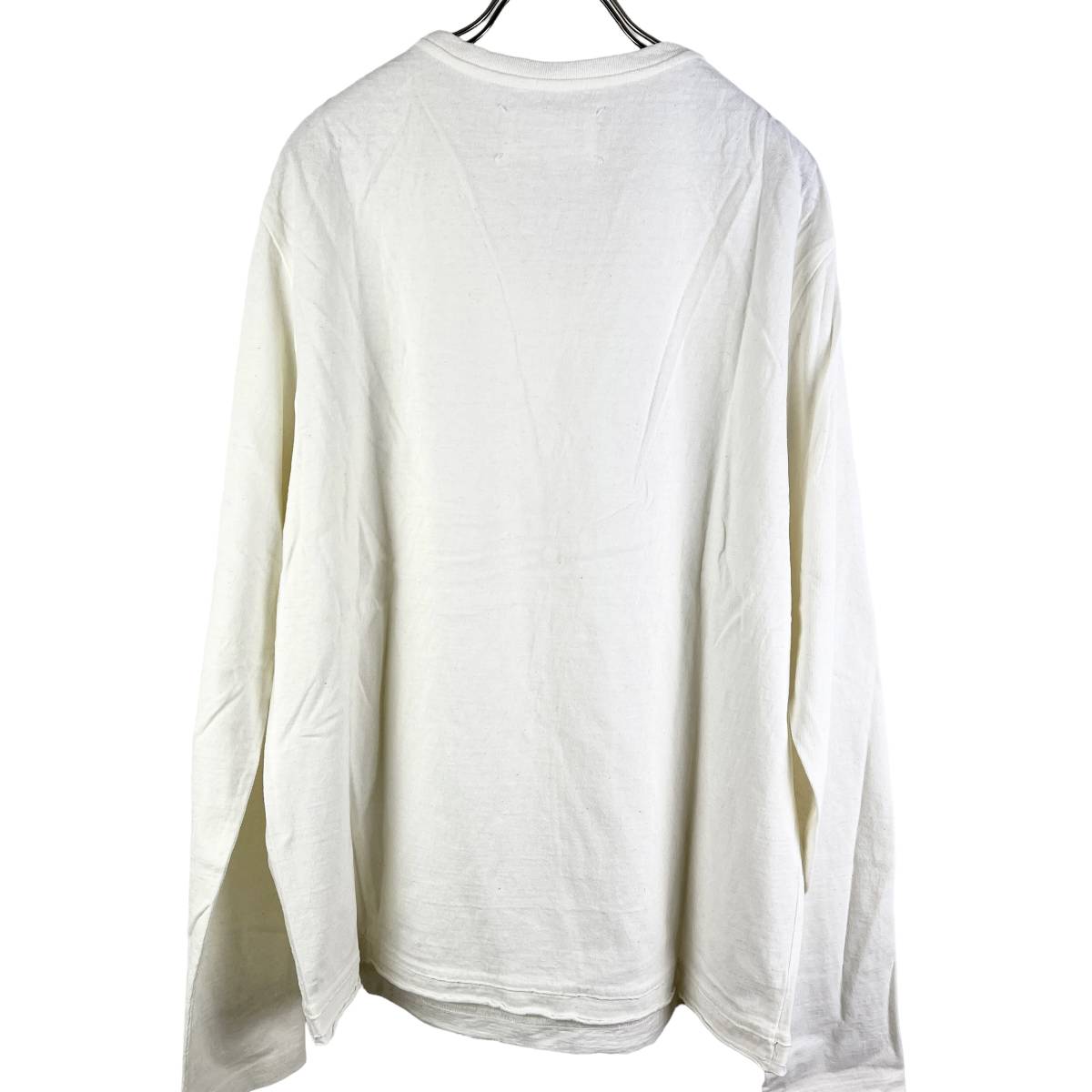 Maison Margiela (メゾン マルジェラ) Longsleevesleeve Vintage T Shirt (white)_画像5