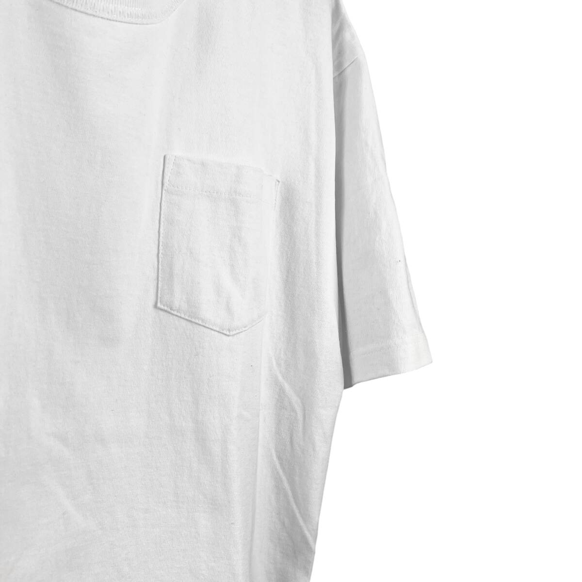 Sacai (サカイ) Zip Up Side Belt Cotton T Shirt (white)