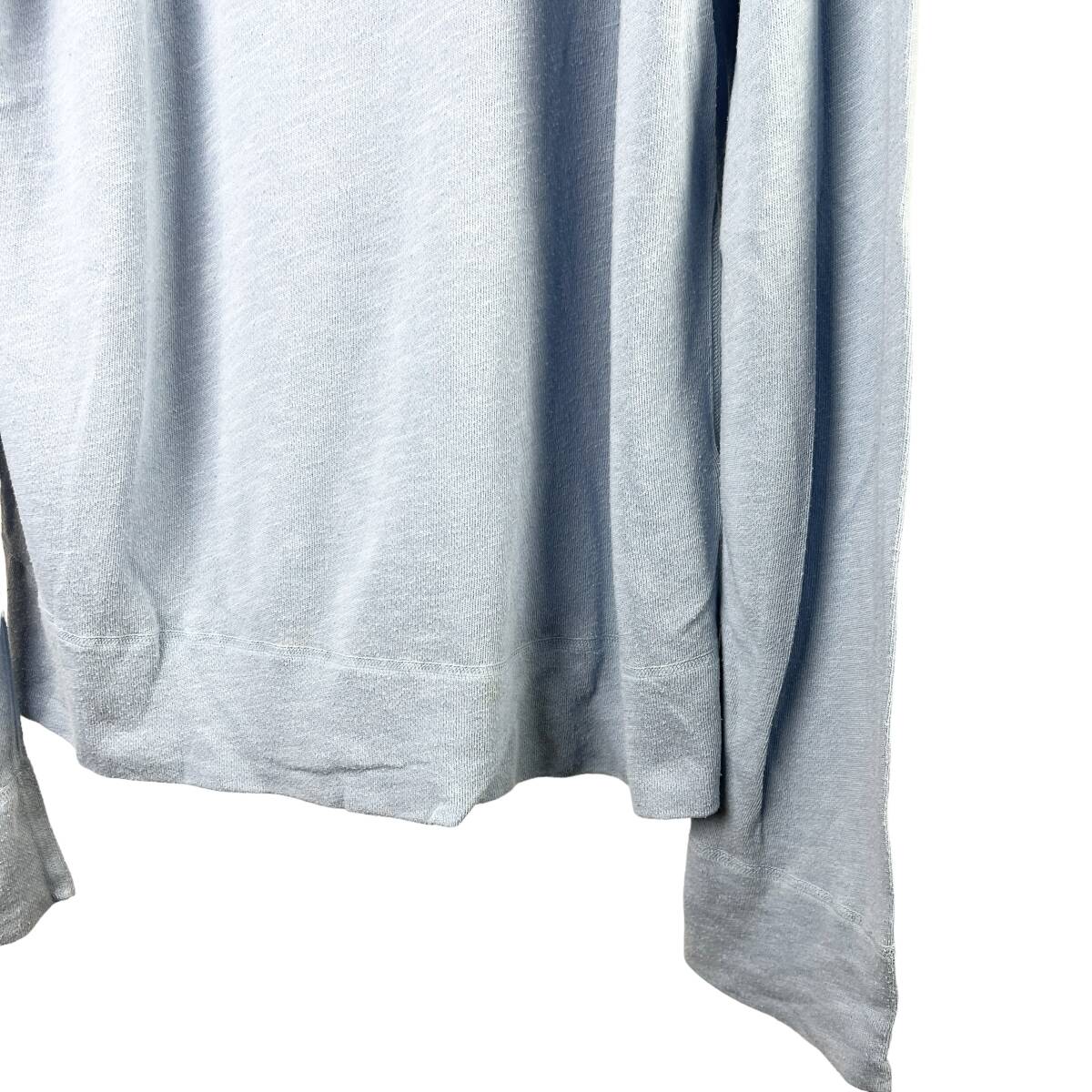 JAMESPERSE(ジェームスパース) Cotton Rayon Polyester Longsleeve T Shirt (blue)