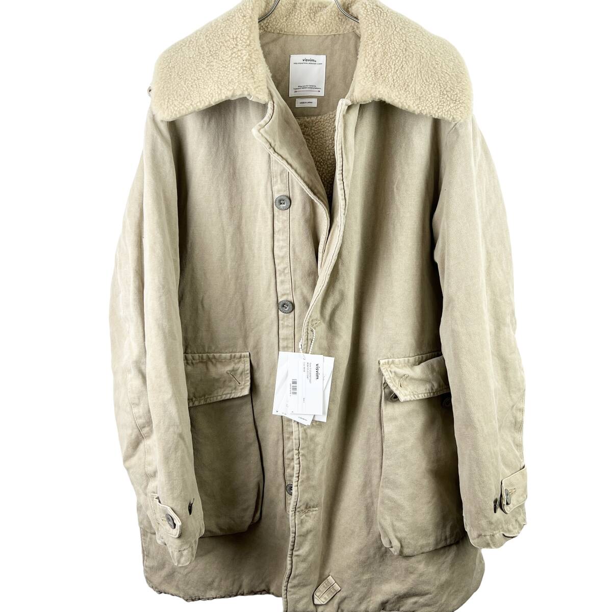 VISVIM(ビズビム) POCKET WINFIELD COAT (beige)_画像2