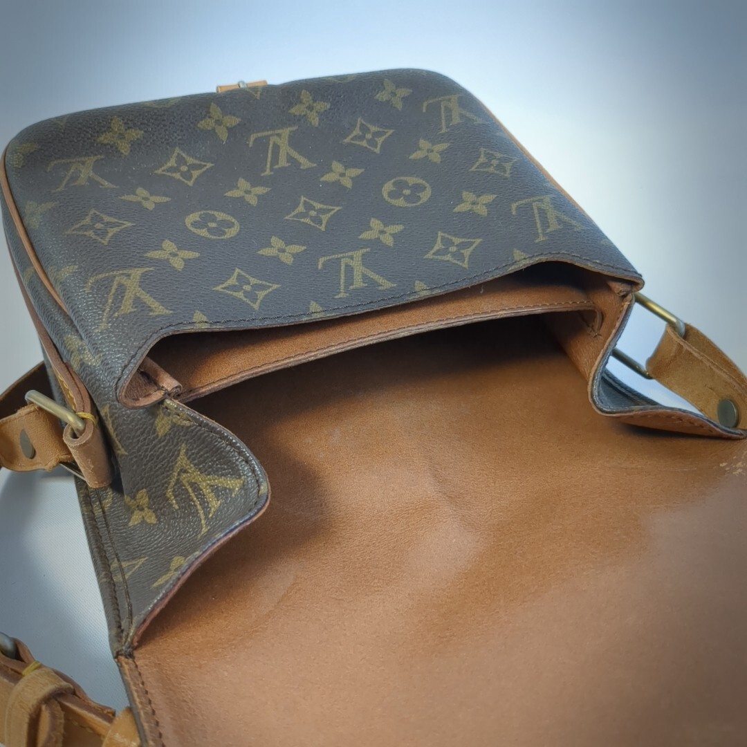 ヴィンテージ LOUIS VUITTON ルイヴィトン モノグラム ショルダーバッグ 1983 ミニカルトシエール_画像5