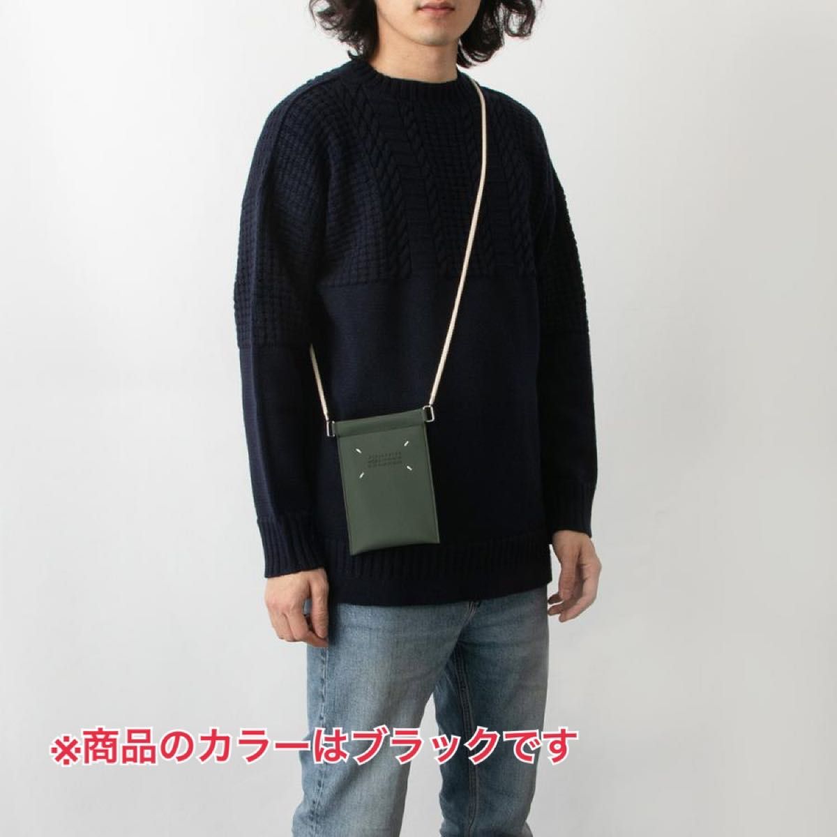 メゾンマルジェラ スマホショルダー バッグ モバイルポーチ メゾンマルジェラ スマホショルダー バッグ モバイルポーチ