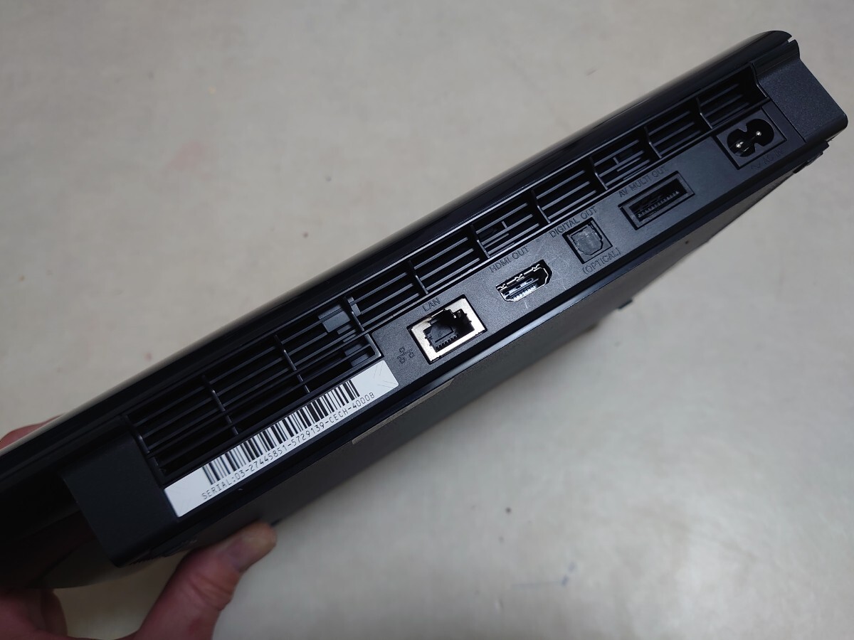 SONY プレイステーション3 CECH-4000B 250GB ジャンク扱い プレステ3 PlayStationの画像5