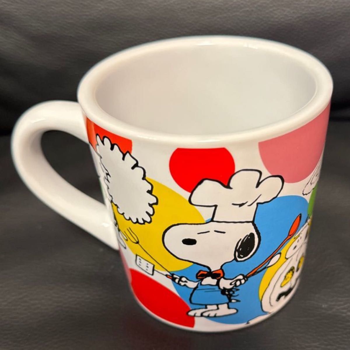 スヌーピー SNOOPY BIG ぬいぐるみ 寝そべり タグ付+マグカップの2点セット