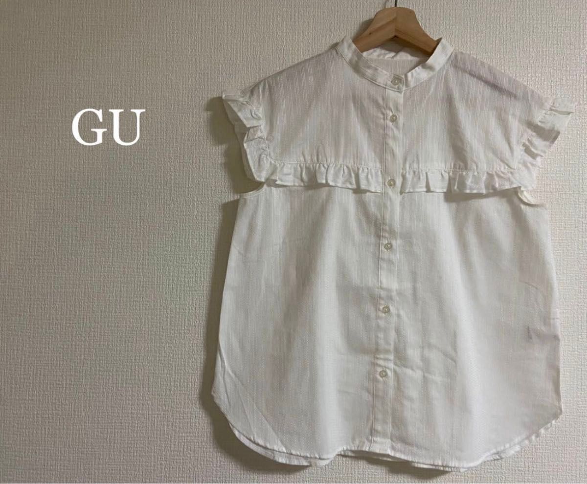 【 超美品 】 GU  ノースリーブブラウス