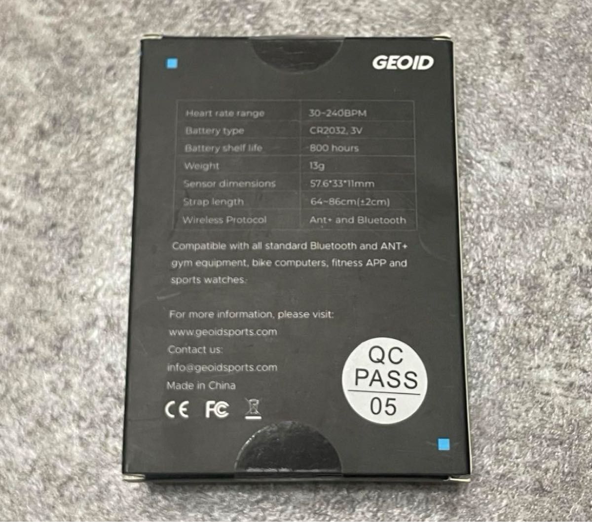 【新品・格安】GEOID HS500 ハートレートセンサー  心拍センサー