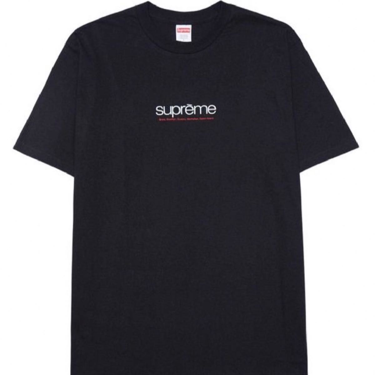 シュプリーム Tシャツ BLACK ブラック  黒　Tee メンズ レディース Mサイズ 半袖 新品未開封 supreme