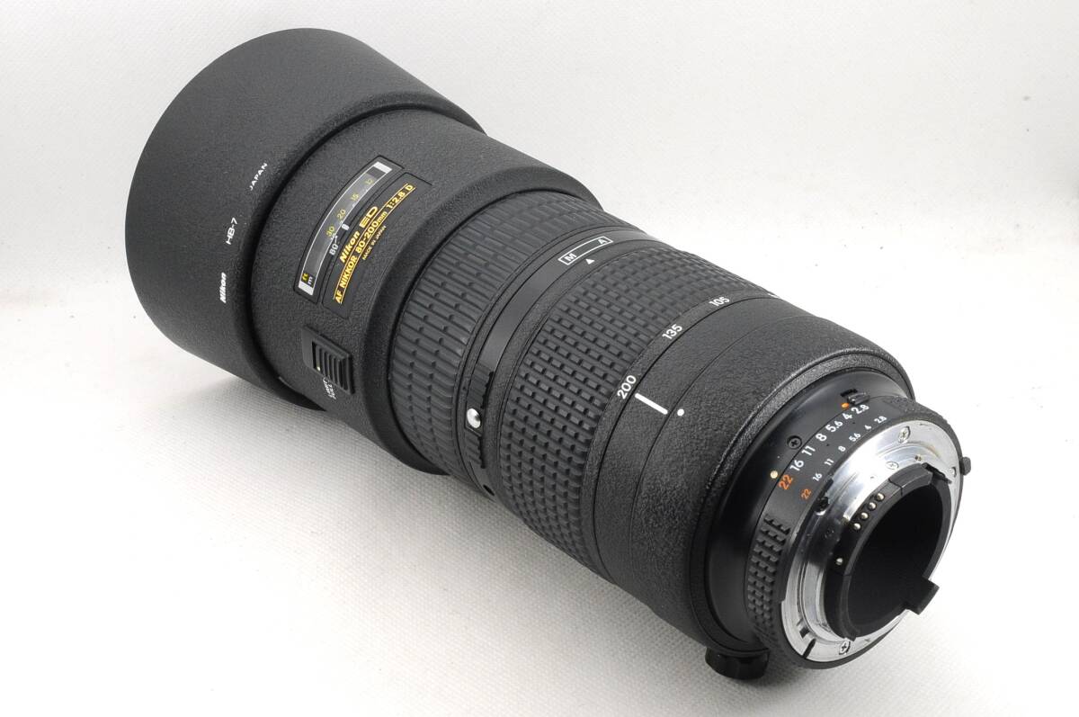 Nikon ニコン ED AF NIKKOR 80-200mm F2.8 D ズームレンズ 動作確認済み_画像4