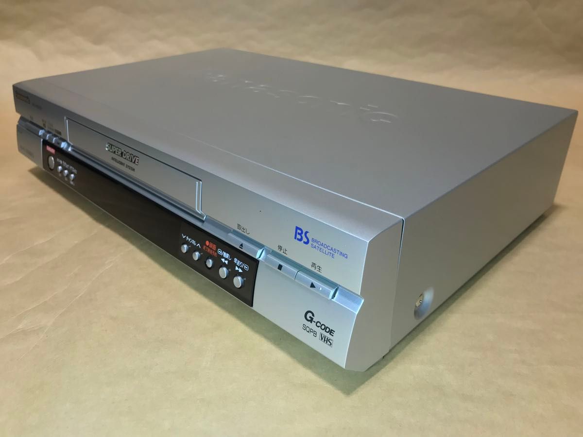 極上美品】Panasonic NV-HXB55 VHSビデオデッキ メンテナンス済み動作
